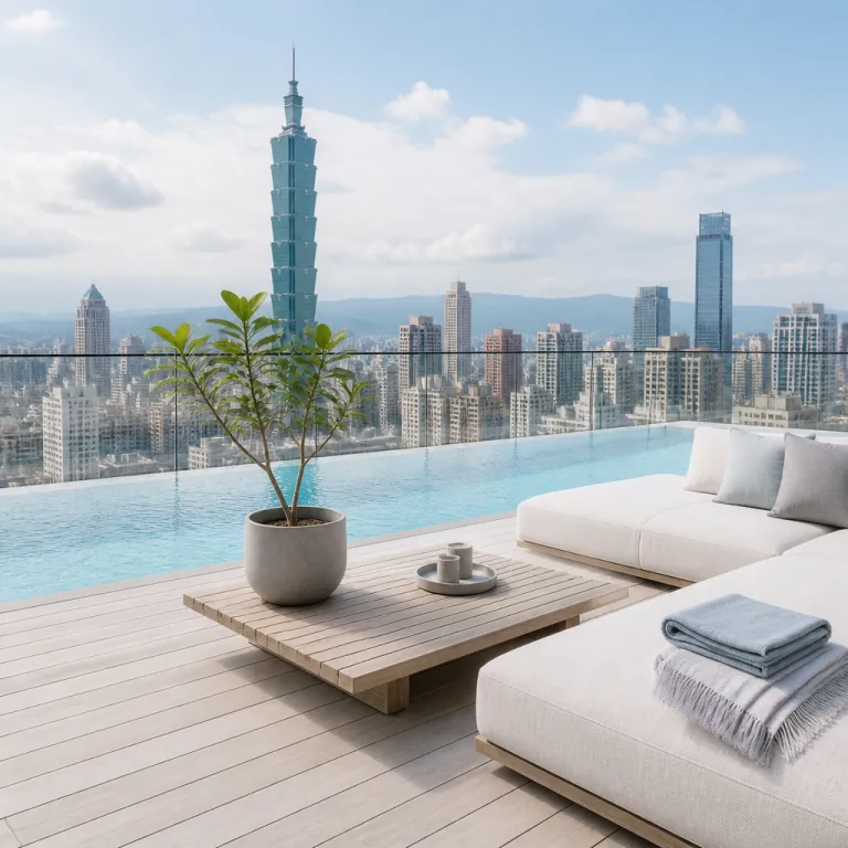 Elegant urban escapes: where to stay in Taipei, Taiwan for rooftop luxury