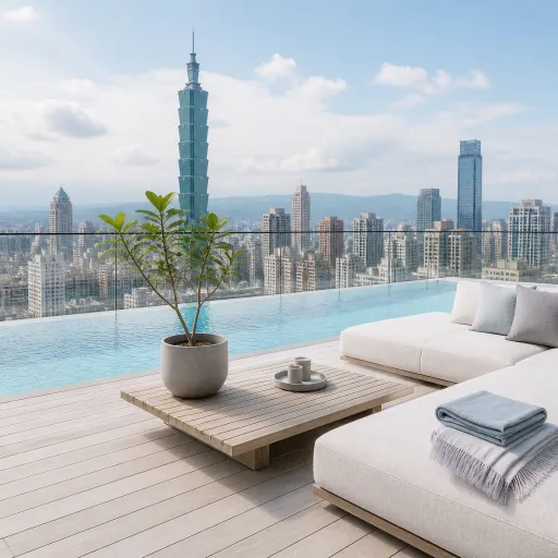 Elegant urban escapes: where to stay in Taipei, Taiwan for rooftop luxury