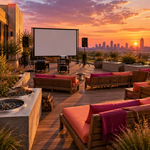 The rooftop as stage: how hotels programme the sunset hour with film, sound and fire