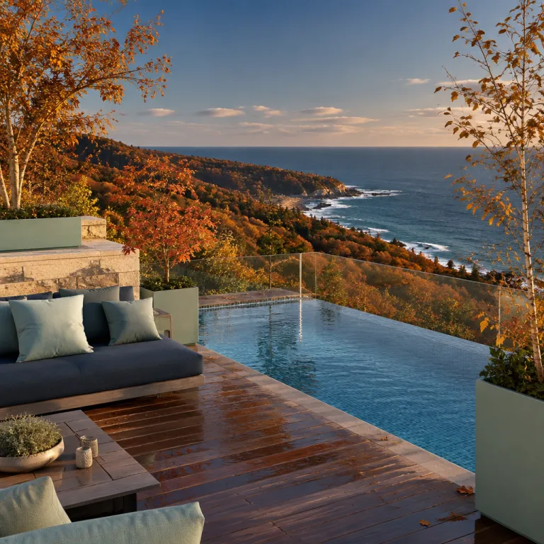 Fall foliage from the roof: the hotels where autumn earns the altitude