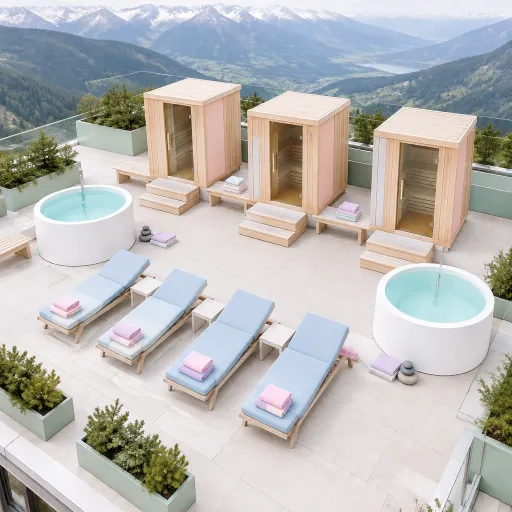 Sauna terraces and ice baths at altitude: the recovery trend reshaping hotel rooftops