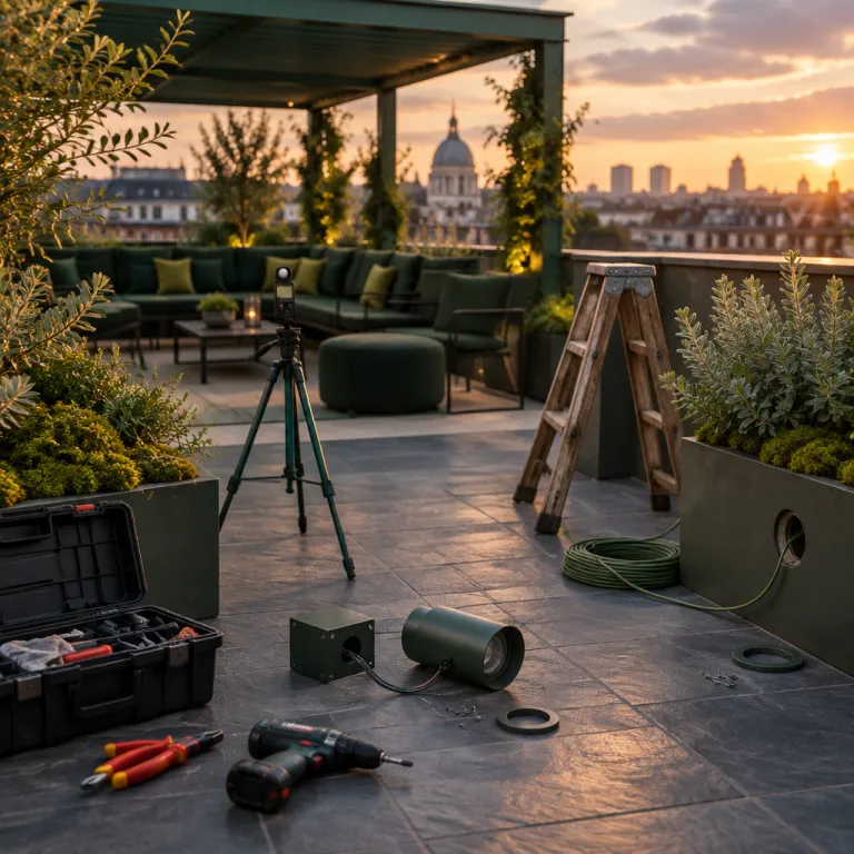 Rooftop lighting after dark: the design decisions you feel but never notice
