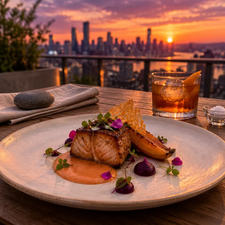 The plate at altitude: how chefs design menus for the wind, the temperature, the view