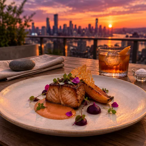 The plate at altitude: how chefs design menus for the wind, the temperature, the view