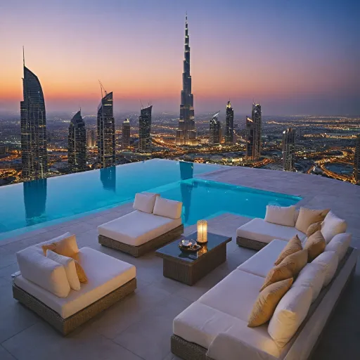 Experience the top rooftop hotels in Dubai for breathtaking views and luxury stays