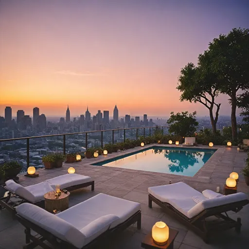Elevate your stay: the ultimate guide to luxury rooftop hotels with spa and wellness experiences