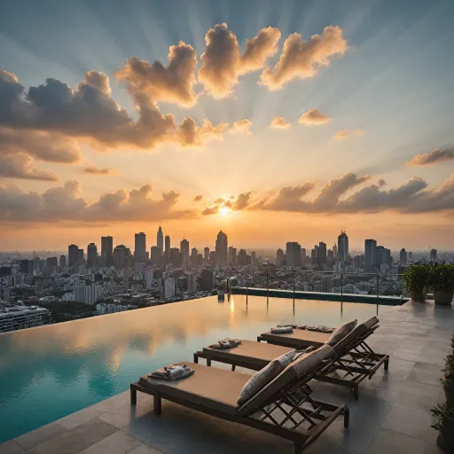 Elevate your stay: the best rooftop hotels with infinity pool for breathtaking views and luxury