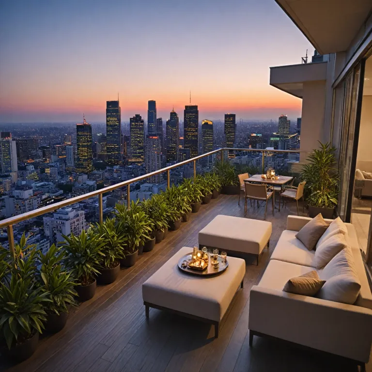 Premium rooftop hotels with private terrace: elevate your stay with exclusive city views