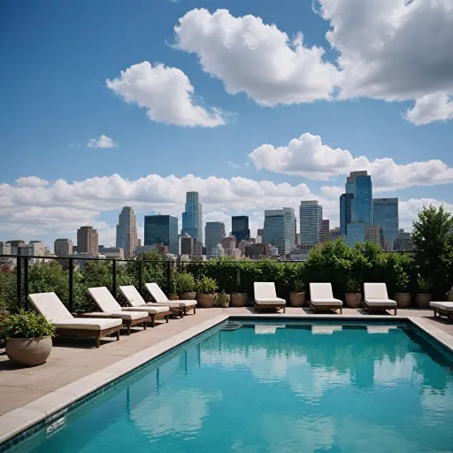 Experience the finest Denver hotels with rooftop pool elegance and comfort