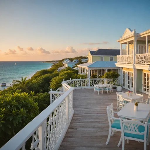 Hope town Elbow Cay hotels with rooftop elegance and ocean views