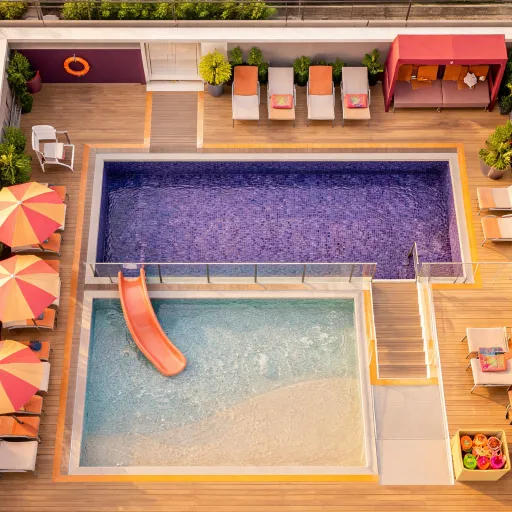 Rooftop pools that work for families: the properties that get it right
