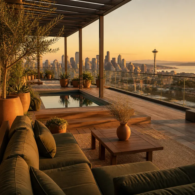 Elevated urban escapes in seattle penthouses for rooftop hotel lovers
