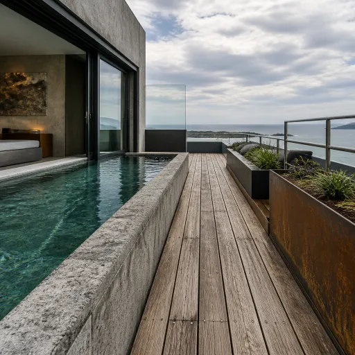 Seaside escapes with in room private pool hotels for elevated coastal stays