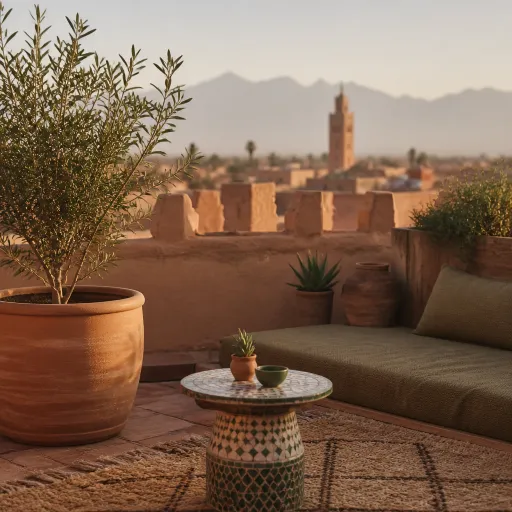 Where to stay among the top rated riads in Marrakech for elevated rooftop luxury