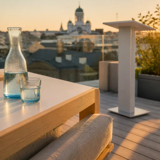 How many meeting and event spaces does Hotel St. George Helsinki offer for elevated city escapes